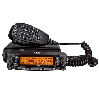 TYT TH-9800 Plus Walkie Talkie 50 Вт Автомобильная мобильная радиостанция Четырехдиапазонный 29/50/144/430 МГц Двойной дисплей Long Range Scrambler TH9800