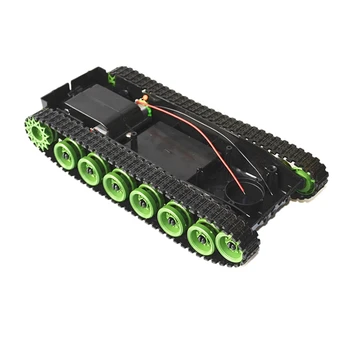  Tank Crawler Chassis Робот Игрушечная платформа DIY Модификация 3-8 В для микроконтроллера Arduino Интеллектуальная амортизация