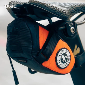 ULAC Водонепроницаемая велосипедная седельная сумка 0,6 / 1 / 1,3 л Многоцветная сумка для велосипедного сиденья MTB Road Bike Repair Tools Storage Package