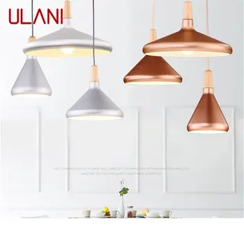 ULANI Скандинавские подвесные светильники Современные простые светодиодные светильники для домашней декоративной столовой