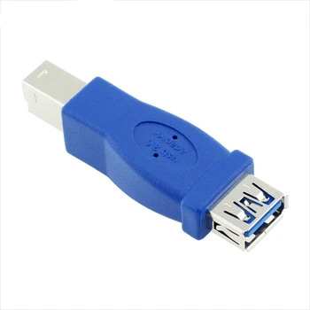 USB 3.0 Гнездо типа A на тип B Штекерный разъем Адаптер USB3.0 Converter AF на BM