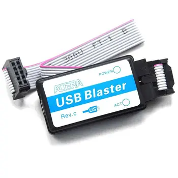 USB Blaster Mini USB Кабель 10-контактный соединительный кабель JTAG для CPLD FPGA NIOS Поддержка программатора JTAG Все для устройства ATLERA