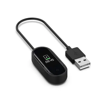 USB Кабель для зарядки Шнур Док-станция Адаптер зарядного устройства Замена для Xiaomi Mi Band 4 Band4 Miband 4 Smart Wristband Miband4 Браслет