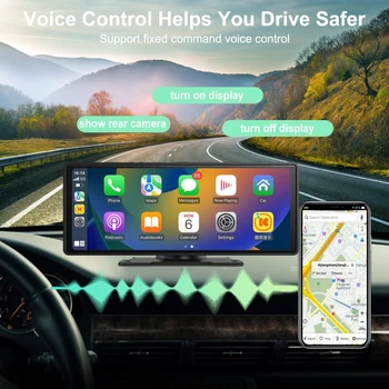 Universal Stereo Carplay GPS Android 10.26'' Авто Авто Радио Мультимедиа Видео Для Volkswagen Nissan Hyundai Kia toyota
