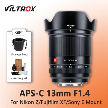 Viltrox 13mm F1.4 FX Автофокус Сверхширокоугольный объектив с большой диафрагмой APS-C для камеры Nikon Z Fujifilm XF Sony с байонетом E