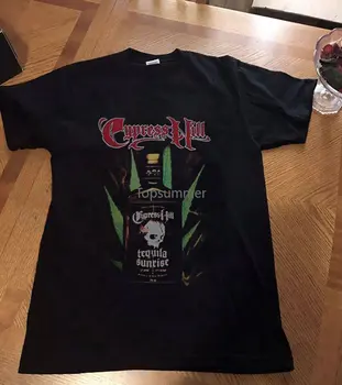 Vtg Cypress Hill Tour Концерт 1998 Tequila Sunrise Rap Hip Hop Reprint Футболка #A