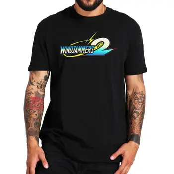 Windjammers 2 Футболка 2023 Любители спортивных игр Летние летние мужские футболки с коротким рукавом европейского размера Повседневная мягкая мужская футболка из 100% хлопка