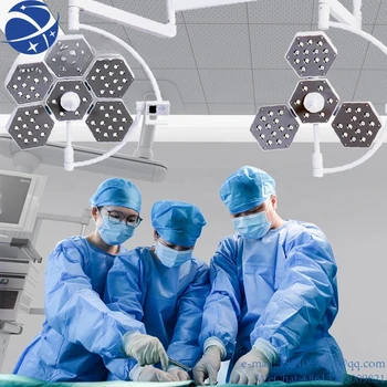Yun YiSK-LLD0503C SAIKANG Тип лепестка Потолок с двойной головкой Медицинский осмотр Хирургическая бестеневая светодиодная операционная лампа