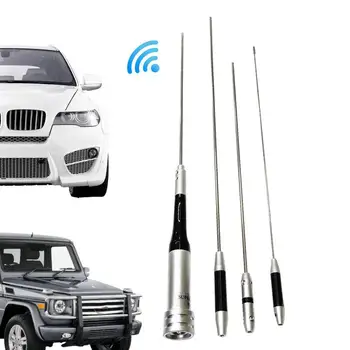 Автомобильная антенна с высоким коэффициентом усиления 144/430 МГц Усилитель сигнала Антенна Усилитель Аксессуары для рации Двухдиапазонная частота Сильный сигнал