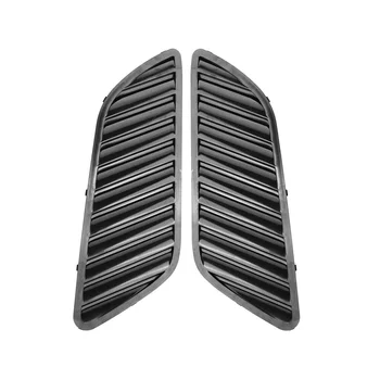Автомобильная передняя решетка радиатора Крышка капота Решетка радиатора Вентиляционная крышка для BMW E90 E91 E92 F30 E46 DTM Style (черный)