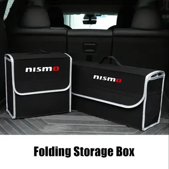  Автомобильный багажник большой емкости для хранения складной войлочный ящик для хранения инструментов с несколькими карманами для Nissan Nismo X-Trail Juke Teana J32 Altima