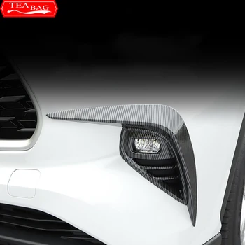 Автомобильный передний задний противотуманный абажур Покрытие рамы противотуманной фары Задний абажур для Toyota Highlander XU70 Refit 2020 2021 2022 Аксессуары
