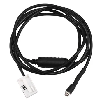 Автомобильный разъем AUX Audio Cable Line с резистором 1,5 м 12-контактный для E60 E61 E63 E64 E65 E66 E81 E82 E83 E87 E88 E90 E91 E92 E93 E93