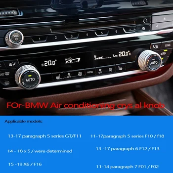 Автомобильный стайлинг для-BMW 567 серии G30 G38 G32 X3 G01 G08 X4 G02 Кристалл Кнопка переключателя кондиционера Замена отделки