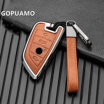  Автомобильный чехол для ключей Чехол Сумка для ключей для Bmw F20 G20 G30 X1 X3 X4 X5 G05 X6 Аксессуары Держатель для стайлинга автомобиля Корпус оболочки Брелок Защита