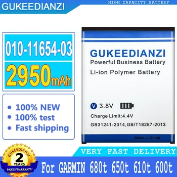 Аккумулятор GUKEEDIANZI, 2950 мАч, для портативных устройств Garmin Montana, 600 Т, 680 Т, 610 Т, 650 Т, 010-11654-03