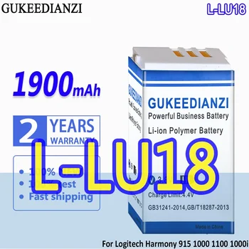 Аккумулятор высокой емкости GUKEEDIANZI L-LU18 (Harmony 1000) 1900 мАч для Logitech Harmony 915 1000 1100 1000i LU18 L52B C-LR65