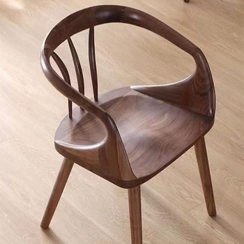 Акцентные обеденные стулья Скандинавский ручной дизайн Обеденные стулья для гостиной Роскошные элегантные мюбле Para Cocina Балконная мебель