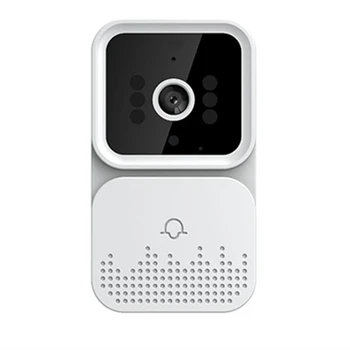 Беспроводной дверной звонок Домашняя безопасность Pir Motion Chime Датчик двери Звуковая сигнализация 20 Song Smart Doorbell Ring Touch Button
