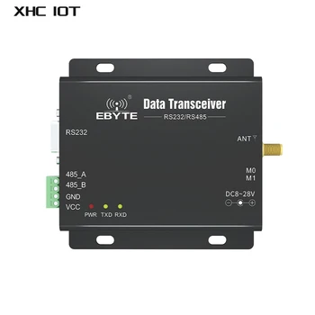 Беспроводной приемопередатчик данных RS232/RS485 XHCIOT E34-DTU (2G4D27) 433M/2.4G Протокол Modbus Полнодуплексный приемопередатчик передачи
