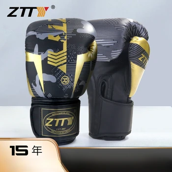 Боксерские перчатки для взрослых и детей Профессиональные тренировочные перчатки по боевому тайскому боксу и боксерские перчатки Sanda