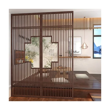  Большая мебель в китайском стиле от пола до потолка Украшение дома может быть изготовлено по индивидуальному заказу Интерьер Декор Деревянный экран