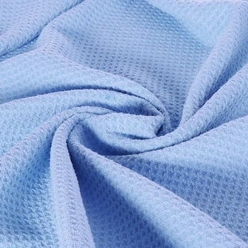 Большое полотенце для мытья автомобиля из микрофибры Супервпитывающая ткань Вафельное плетение премиум-класса 