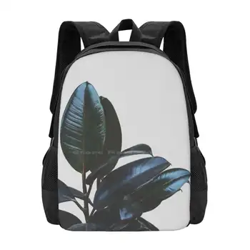 Ботаническое искусство V4 #Tech #Style #Fashion Рюкзак для студенческого школьного ноутбука Дорожная сумка Природа Январь 2016 Листва