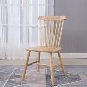Виндзорский стул, стул из массива дерева, минималистичное гостиничное кафе, домашний табурет, комод, стул, обеденный стол и стул