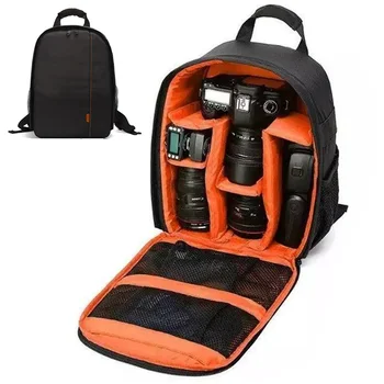 Водонепроницаемый рюкзак DSLR Видео Цифровая DSLR Сумка для фотоаппарата Многофункциональная наружная камера Фотосумка Чехол для объектива Nikon Canon