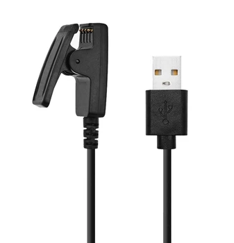 Высококачественный USB-кабель 1 м, USB-зажим, зарядное устройство, док-станция, док-станция для зарядки, док-станция для Garmin Forerunner 735XT 235XT 230 235 630 Approach S20