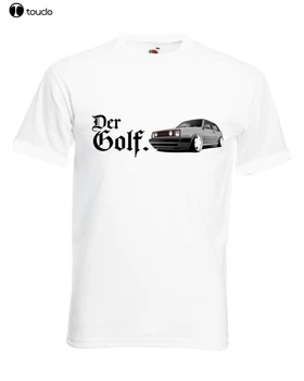 Германия Классический автомобиль Golfer Mk2 Vr6 Syncro Td Gti Gtd Футболка Der Golfer Футболка Лето 2019 100% хлопок Нормальный индивидуальный дизайн