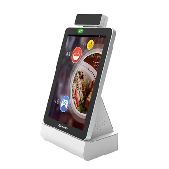 Горячая продажа 10,1-дюймовый IPS Android сенсорный электронный кассовый аппарат с лицевой оплатой для магазина самообслуживания