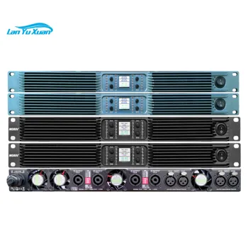  Горячая продажа большой мощности 1U 2 канала 3000 Вт мощность цифровой усилитель аудио K20