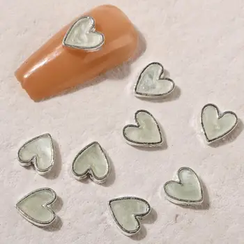 Декоративные красочные украшения для ногтей Love Heart DIY Маникюр Дизайны Принадлежности для ногтей