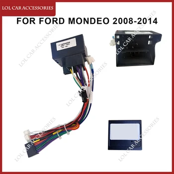Для Ford Mondeo 2008-2014 Авто Радио GPS MP5 Стерео Android Навигационный плеер Кабель питания Канбан Жгут проводов