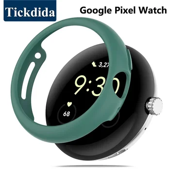 Для Google Pixel Watch 2 Чехол Полый полупакет Защитная оболочка ПК