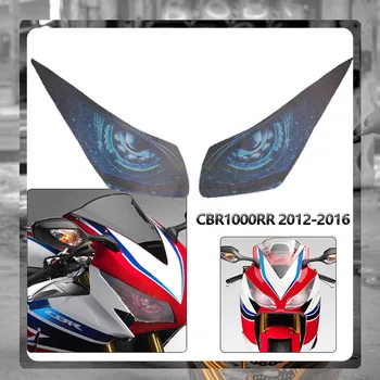 Для HONDA CBR1000RR CBR 1000 RR CBR 1000RR 2012-2016 Мотоцикл 3D Передний обтекатель Защита фары Наклейка Защита головного света