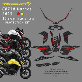 Для Honda CB750 CB 750 Hornet Аксессуары для мотоциклов 3D Наклейка из эпоксидной смолыЗащитный комплект Шершень CB750 2023