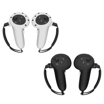 Для Oculus Quest 3 VR Защитный чехол для сенсорного контроллера VR Силикон с ремешком Ручка Захват VR Аксессуары