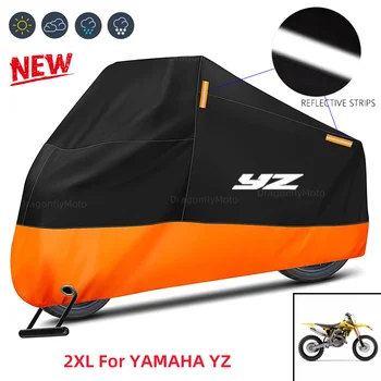 Для YAMAHA YZ 125 250F 250FX 450F 450FX 250 450 F FX Чехол для мотоцикла Водонепроницаемый Открытый Скутер УФ Защита Пыль Дождевик