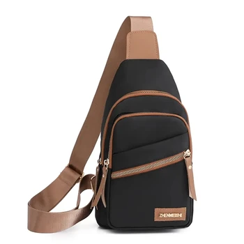 Женская модная нагрудная сумка Рюкзак для отдыха Сумка через плечо Дорожный рюкзак Женская функциональная сумка