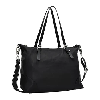 Женская нейлоновая модная простая высококачественная сумка через плечо большой емкости сумка через плечо сумка через плечо молния направление случайное