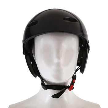 Защитный Защитный Шлем 11 Дыхательных Отверстий Для Водных Видов Спорта Каяк Каноэ Серфинг Доска Для Серфинга - Черный