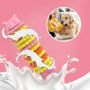 Игрушка для собак для жевания Прочные жевательные игрушки для собак, способствующие здоровью зубов Бесконечное развлечение для жевателей Устойчивая к укусам игрушка для собак