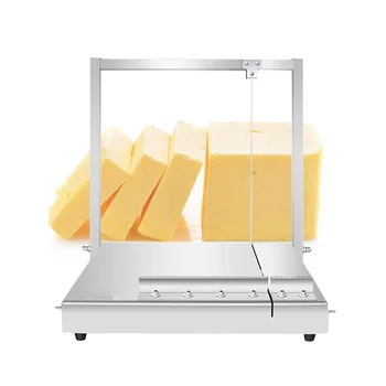  Инструмент для нарезки сыра Ломтерезка из нержавеющей стали Многофункциональный резак для масла Кухонные гаджеты для блочного сыра