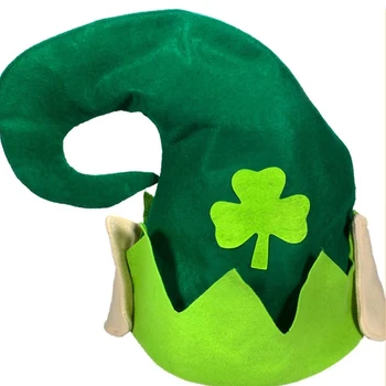 Ирландские Патрики Смешная Национальный День Шляпа Личность Карнавалы Вечеринка Рождество Унисекс Повседневная Шляпа для взрослых