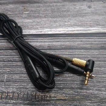 Качественный кабель для наушников 3,5 мм на 2,5 мм для провода для наушников M40X/M50X Улучшенный диапазон звука и расширенные высокие частоты