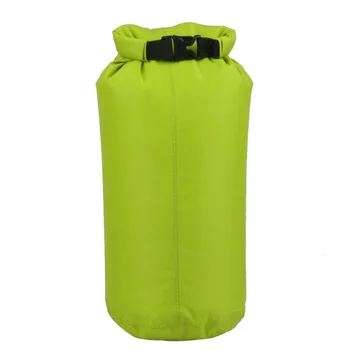 Компрессионный сухой мешок 15 л Водонепроницаемая сумка для лодки Каноэ Каяк Рафтинг (зеленый)