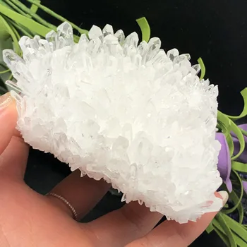 Красивый высококачественный природный прозрачный кварцевый кристалл кластер минералы отлично подходит для медитации Позитивное исцеление чакр Камень Рейки